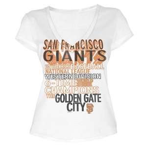  San Francisco Giants Foil Slubbed Tee