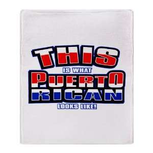  Stadium Throw Blanket This Is What Puerto Rican Looks Like 