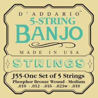  DAddario J61 5 String Banjo Strings Explore similar 
