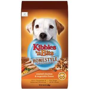 Kibbles n Bits Homestyle Roasted Chicken and Vegetable for Dogs, 35 