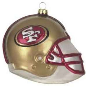 San Francisco 49ers 3 inch Helmet Ornament: Sports 