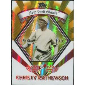   Cereal Gold Refractors #GR11 Christy Mathewson: Sports Collectibles