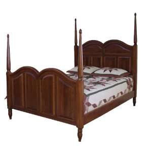 Amish USA Made Delafield Bed w/ Curved Footboard   INTRL DF 321