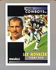 F1992  1991 Pinnacle #350 JAY NOVACEK Cowboys