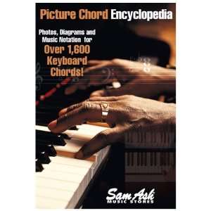  Sam Ash Picture Chord Encyclopedia for Keyboard (6x9) Musical 