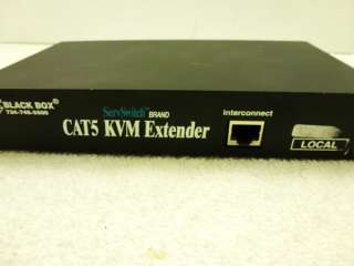 Black Box ACU1001A ServSwitch Cat5 KVM Extender  