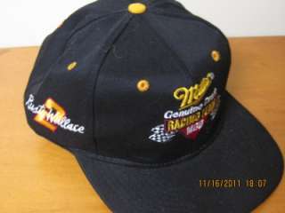 RUSTY WALLACE #2 Miller Genuine Draft Racing Team Cap Hat  