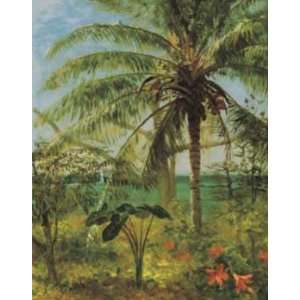  Albert Bierstadt   Palm Tree Nassau 1892 Canvas: Home 