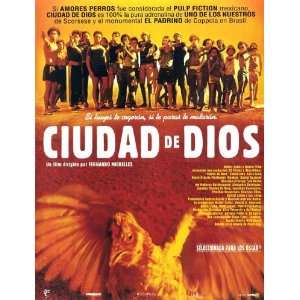  City of God Poster Spanish 27x40 Alexandre Rodrigues 