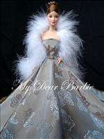 22 NEW Evening Dress/Gown for Fashion Royalty Silver  