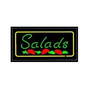  Salads Backlit Sign 15 x 30