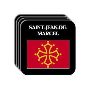 Midi Pyrenees   SAINT JEAN DE MARCEL Set of 4 Mini Mousepad Coasters