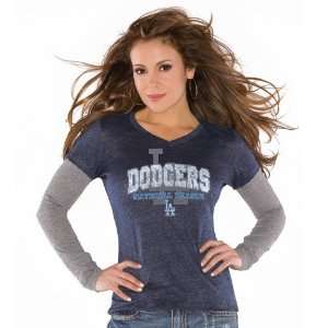  MLB Touch by Alyssa Milano L.A. Dodgers Ladies Royal Blue 
