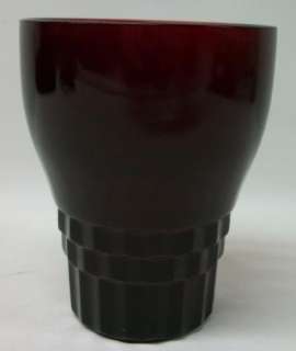 Anchor Hocking ROYAL RUBY RED Glass JUICE TUMBLER Cup  
