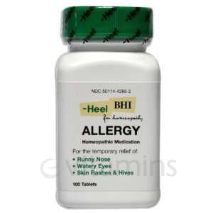  Heel/BHI Homeopathics Allergy