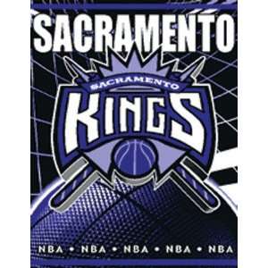  Sacramento Kings Game Time Woven Jacquard Throw: Sports 
