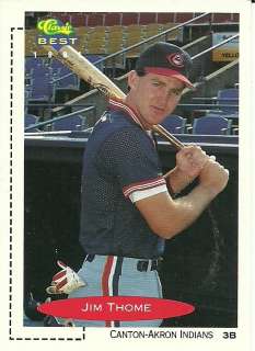 1991 Classic Best Jim Thome #195 Minor League Rookie  