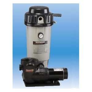  Hayward Perflex EC50 DE Filter w/1hp TL Pump Patio, Lawn 