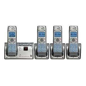  Ge Cordless Phone with 4 Handsets CID Digital answering 