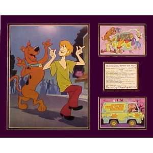 Scooby Doo Cartoon Picture Plaque Unframed:  Home & Kitchen