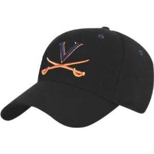  Virginia Cavaliers Black One Fit Hat