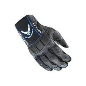  POWER TRIP US AIR FORCE TACTICAL GLOVES (LARGE) (BLACK 