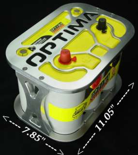 OPTIMA D34/78 Billet Aluminum Battery Tray #D3478 PHS  
