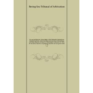   the two governmen. v. 12 Bering Sea Tribunal of Arbitration Books