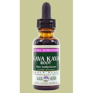 Kava Kava Root Extract   Extra Strength (21) [16 Fluid Ounces] Gaia 