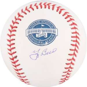 Yogi Berra Autographed Baseball  Details 2009 Yankee Stadium 