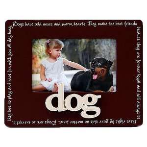  New View 6 x 4 Casual Captions Dog Pet Frame: Home 
