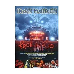   Posters Iron Maiden   Rock In Rio Poster   76x51cm