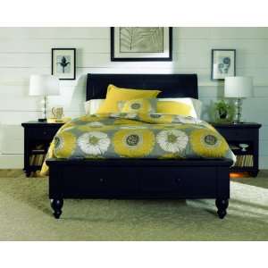  Colorado Home Breckenridge Black Full Sleigh Bed with 
