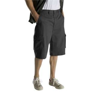 DICKIES 13 RELAXED FIT BLACK TWILL MEN CARGO SHORTS NW  