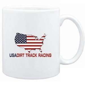  Mug White  USA Dirt Track Racing / MAP  Sports Sports 