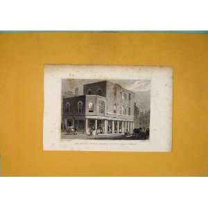   Kings Weigh House Cheapside Old Print Antique Fine Art: Home & Kitchen