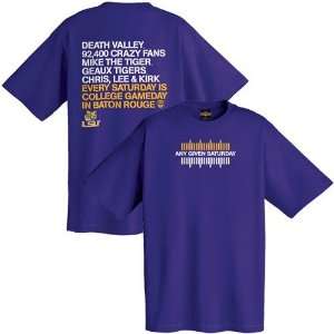  ESPN College Gameday LSU Tigers Purple Any Given Saturday 