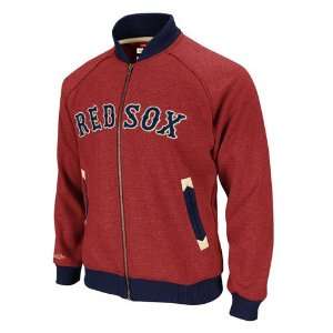  MLB Boston Red Sox Intrasquad Track Jacket Mitchell Ness 