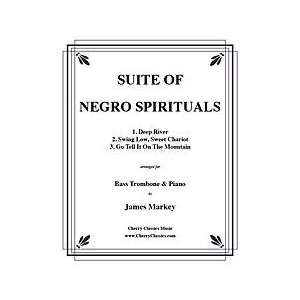   Three Negro Spirituals for Bass Trombone & Piano Musical Instruments