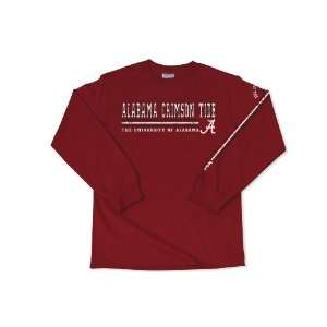  Alabama Crimson Tide 100 Percent Cotton Long Sleeve T 