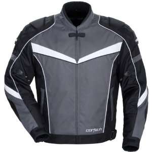 Tourmaster Cortech FSX 2 Mens Motorcycle Jacket Gunmetal/Black XXL 2XL 