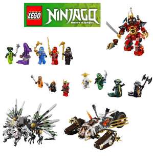 Lego Ninjago 2012 New Release Lego Minifigs 9449 9450 9448 Figures 
