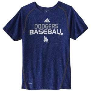   Youth Los Angeles Dodgers S/S Heathered Speedwick: Sports & Outdoors