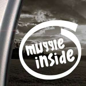  Muggle Inside Decal Car Truck Bumper Window Sticker 