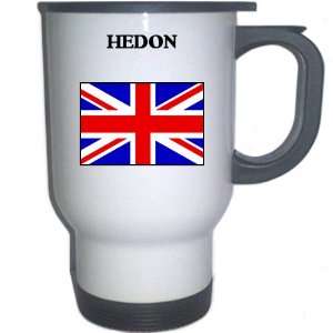  UK/England   HEDON White Stainless Steel Mug Everything 
