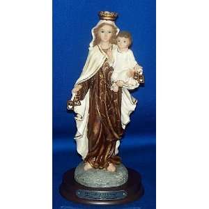  8 1/2 tall Our Lady of Mt. Carmel statue by Forentine 