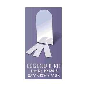 Legend II Mirror and Shelves Kit TM for Wall Niche/Cabinet Display 