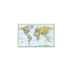  Rand McNally World Wall Map