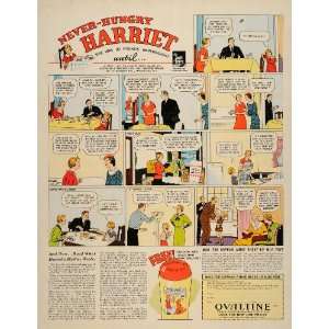  1935 Ad Wander Swiss Ovaltine Drink Shake Up Mug Comics 