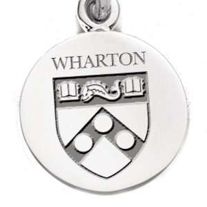  The Wharton School Sterling Silver Charm Sports 